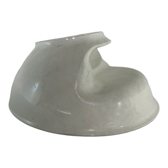 Obol The Original Never Soggy Cereal Bowl Melamine Hard Plastic White Large - Picture 4 of 6